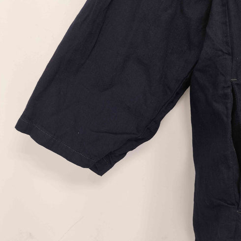 オーディナリーフィッツ Ordinary fits インディゴ ロングカーディガン ガウン レディース JPN:2