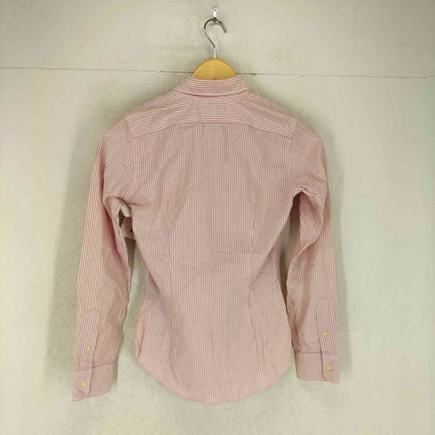 ラルフローレン RALPH LAUREN SLIM FIT ポニー刺繍ストライプBDシャツ レディース 4