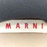 マルニ MARNI カシミヤ混 フリル ラメ ボーダー ジップニット レディース EUR:40
