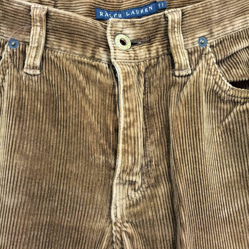ラルフローレン RALPH LAUREN ローライズセミフレアコーデュロイパンツ レディース 11