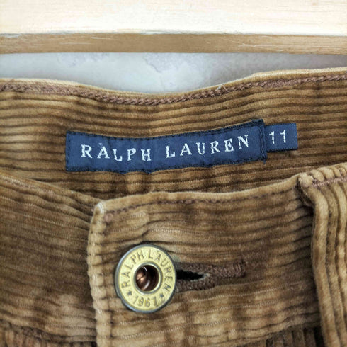 ラルフローレン RALPH LAUREN ローライズセミフレアコーデュロイパンツ レディース 11