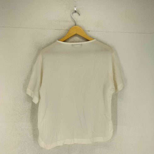 マックスマーラステュディオ MAX MARA STUDIO サイドスリットシースルーブラウス レディース