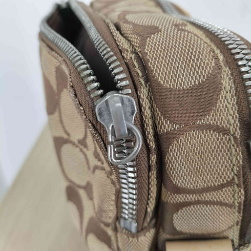 コーチ COACH シグネチャーロゴショルダーバッグ レディース