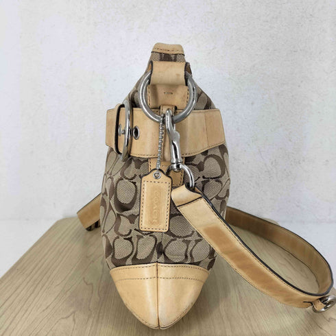 コーチ COACH シグネチャーロゴショルダーバッグ レディース