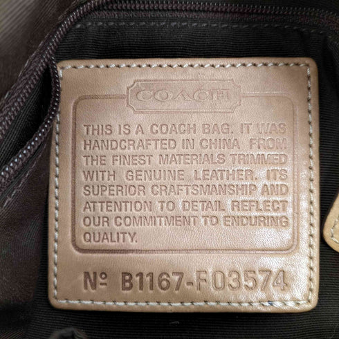 コーチ COACH シグネチャーロゴショルダーバッグ レディース