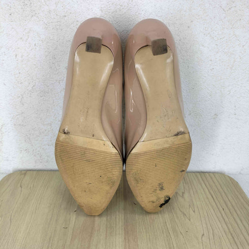 サルヴァトーレフェラガモ Salvatore Ferragamo KATRIN VARA パテントレザーヒールパンプス レディース 7