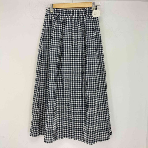 トゥービーバイアニエスベー To b. by agnes b. シアサッカー ギンガム スカート レディース EUR:38
