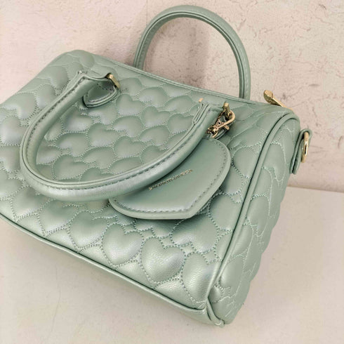 サマンサベガ Samantha Vega エターナルハートキルトミニボストン レディース