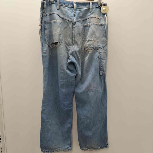 ビッグマック BIG MAC 70S IDEALジップ カムロック式 デニム ペインター ワーク パンツ 襤褸 ボロ メンズ