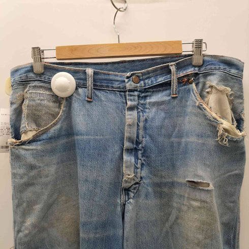 ビッグマック BIG MAC 70S IDEALジップ カムロック式 デニム ペインター ワーク パンツ 襤褸 ボロ メンズ