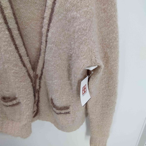 モヘヤ調 4B ニット カーディガン メンズ