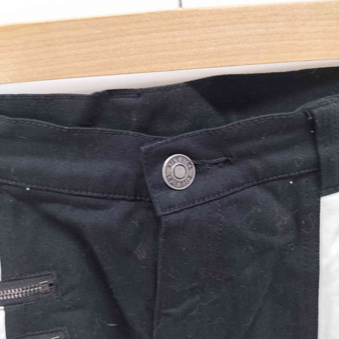 キルスター KILLSTAR バイカラー ジップポケットデザイン スキニーパンツ Y2K メンズ JPN:XL