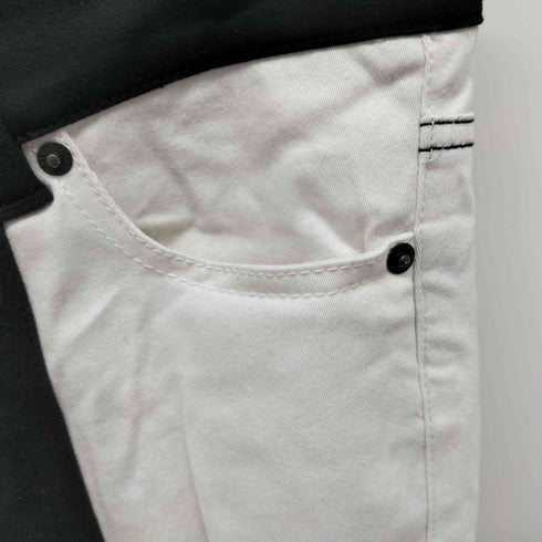 キルスター KILLSTAR バイカラー ジップポケットデザイン スキニーパンツ Y2K メンズ JPN:XL