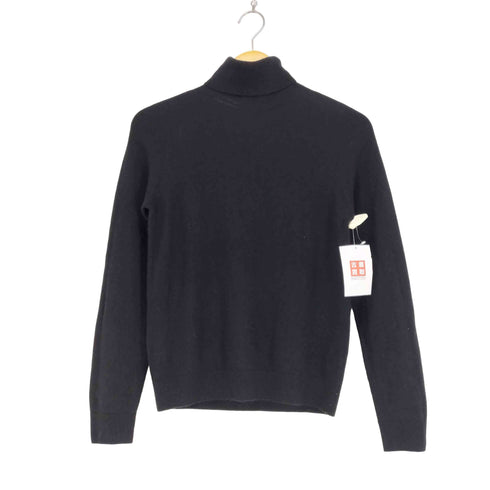 ユニクロ UNIQLO 3Dカシミヤタートルネックセーター ニット レディース JPN:S