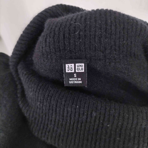 ユニクロ UNIQLO 3Dカシミヤタートルネックセーター ニット レディース JPN:S