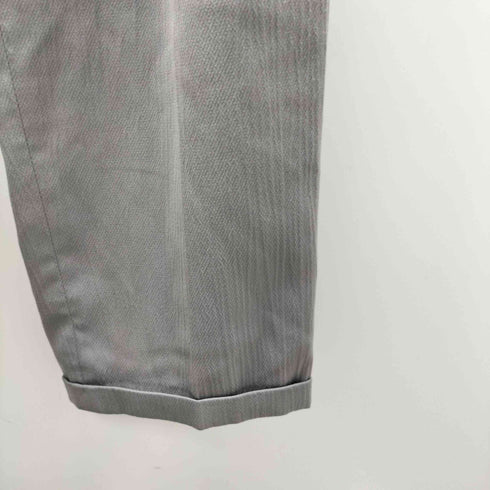 Jean deNimes Pantalon de Luxe 3タック 織り ポリ レーヨン スラックス パンツ メンズ 40