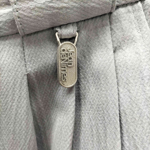 Jean deNimes Pantalon de Luxe 3タック 織り ポリ レーヨン スラックス パンツ メンズ 40