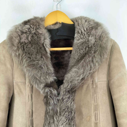 ADAR MADE IN SPAIN リアルムートンジャケット レディース