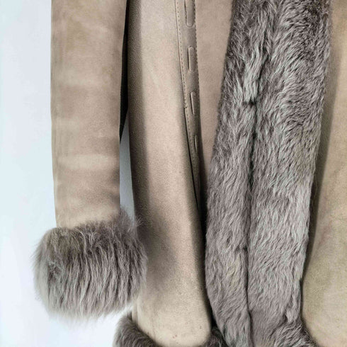 ADAR MADE IN SPAIN リアルムートンジャケット レディース