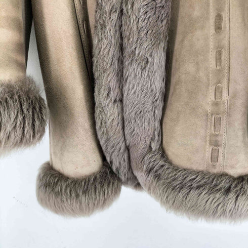 ADAR MADE IN SPAIN リアルムートンジャケット レディース