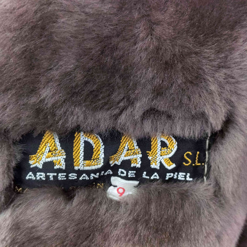 ADAR MADE IN SPAIN リアルムートンジャケット レディース