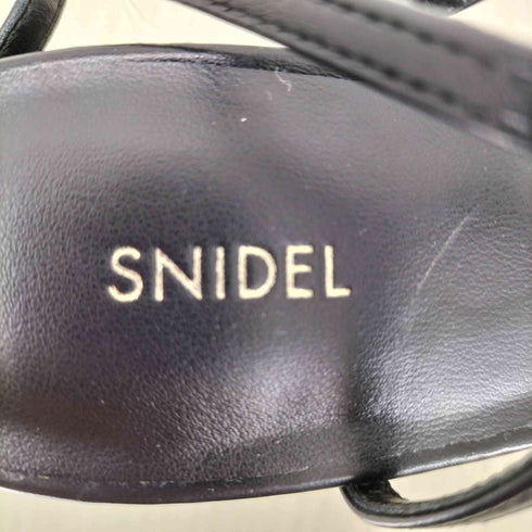 スナイデル snidel ラインヒールサンダル レディース JPN:L