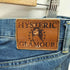 ヒステリックグラマー HYSTERIC GLAMOUR 音符プリント スタッズポケット ボタンフライデニムパンツ メンズ 32