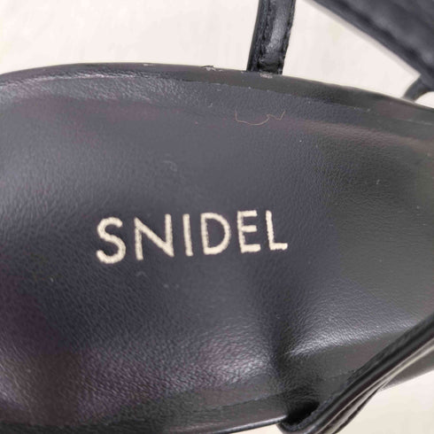 スナイデル snidel ラインヒールサンダル レディース LL