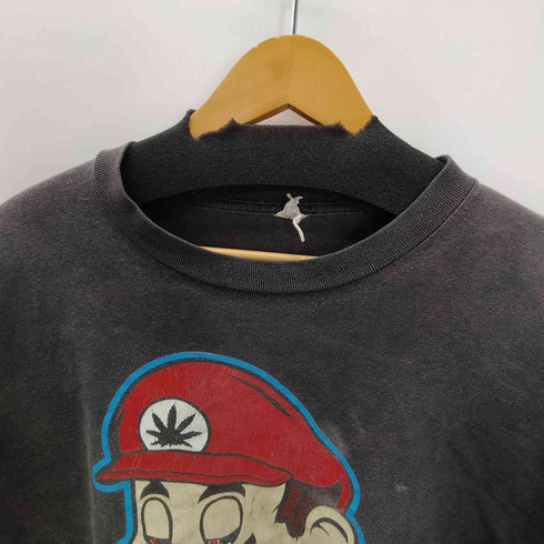 00S ALSTYLE APPAREL & ACTIVEWEAR ボディ Wiid キャラクタープリント マリファナ Tシャツ メンズ