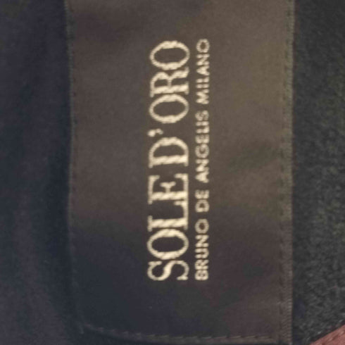SOLED'ORE カシミア100% ステンカラーコート メンズ import:S