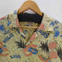 50S gateway パイナップル 総柄 開襟オープンカラー アロハ シャツ メンズ import:L