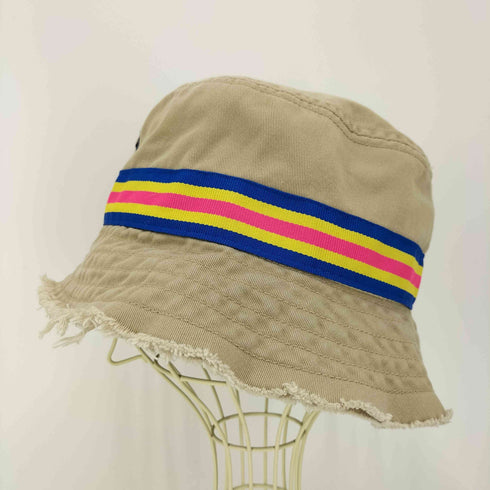 ポロバイラルフローレン Polo by RALPH LAUREN ポニー刺繍 テープデザイン バケットハット レディース