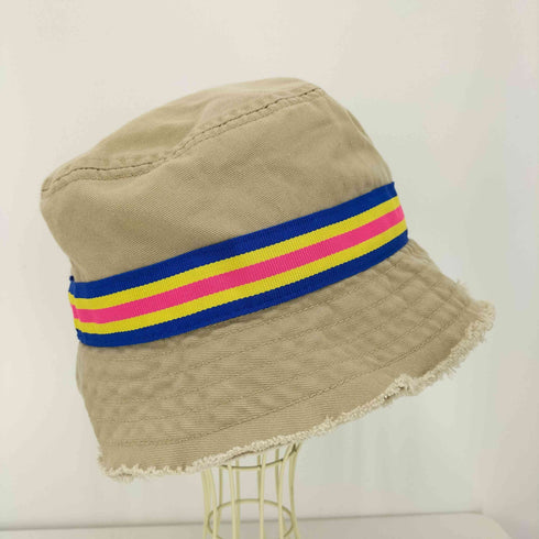 ポロバイラルフローレン Polo by RALPH LAUREN ポニー刺繍 テープデザイン バケットハット レディース