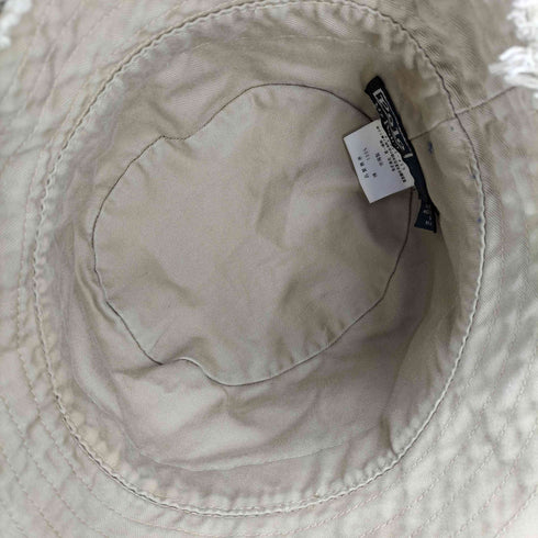 ポロバイラルフローレン Polo by RALPH LAUREN ポニー刺繍 テープデザイン バケットハット レディース