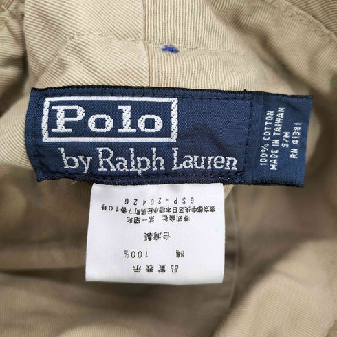 ポロバイラルフローレン Polo by RALPH LAUREN ポニー刺繍 テープデザイン バケットハット レディース