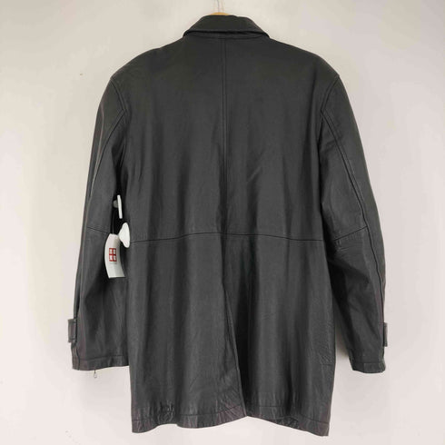 ラムレザーハーフコート メンズ import:S