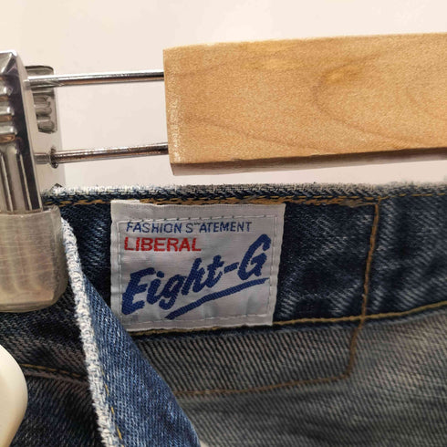 EIGHT-G 851-10 UNIVERSAL ジップ 5ポケット デニム パンツ メンズ W:31 L:34