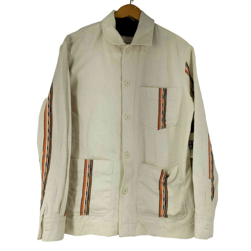 ザラ ZARA シャツジャケット メンズ import:M