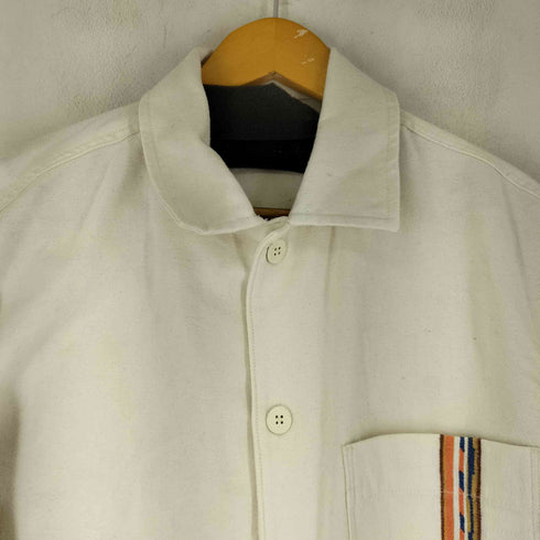 ザラ ZARA シャツジャケット メンズ import:M