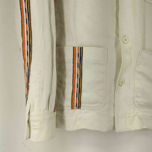 ザラ ZARA シャツジャケット メンズ import:M