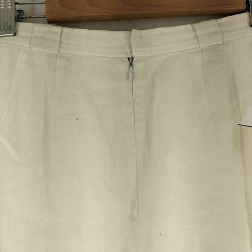 バーバリーズ BURBERRYS 80-90S リネンスカート レディース