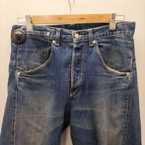 リーバイス Levis 00S ユーロリーバイス ボタン裏 T47 刻印 立体裁断 デニム パンツ メンズ W:30 L:32
