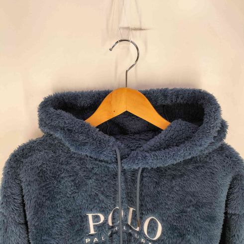 ポロラルフローレン POLO RALPH LAUREN ロゴ刺繍 フリース プルオーバーパーカー メンズ import:S