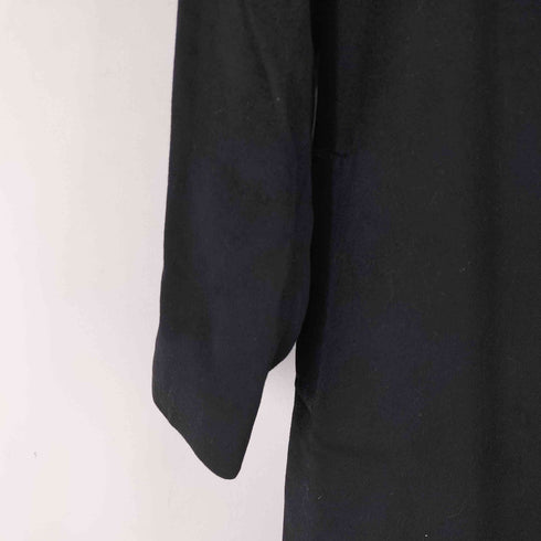 ピエールバルマン Pierre Balmain カシミア100% ミンクファー ロングコート レディース 9ar