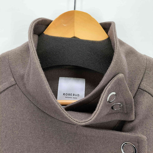 ローズバッド ROSE BUD スタンドカラーポンチョコート レディース FREE