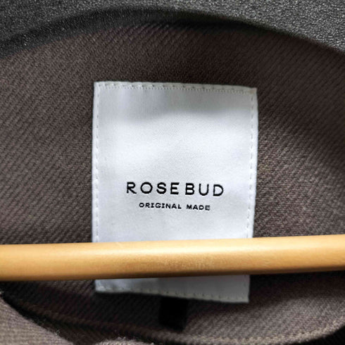 ローズバッド ROSE BUD スタンドカラーポンチョコート レディース FREE