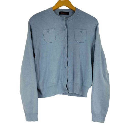 キャバン CABaN コットンカシミヤ クルーネックカーディガン レディース JPN:S