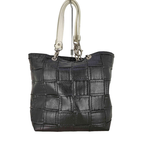 un jour un sac フランス製 レザー 編み込み トートバッグ レディース