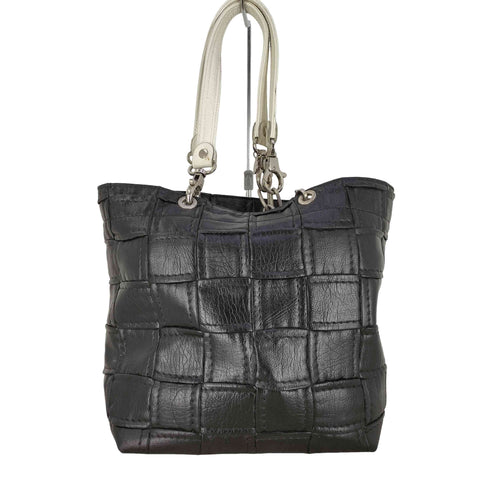 un jour un sac フランス製 レザー 編み込み トートバッグ レディース