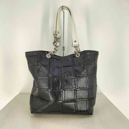 un jour un sac フランス製 レザー 編み込み トートバッグ レディース